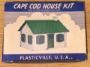 Picture of Original Plasticville U.S.A. Cape Cod House (red/white)