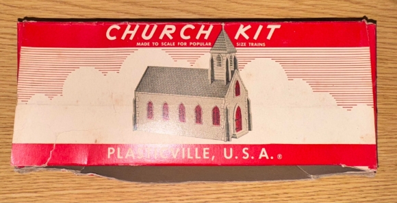 Picture of Original Plasticville U.S.A. Church 