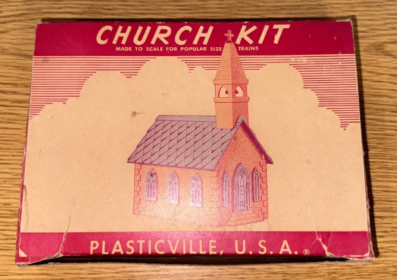 Picture of Original Plasticville U.S.A. Church 
