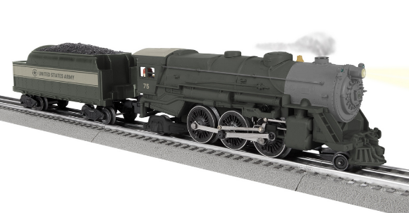 Picture of Lionel LionChief U.S. Army Prairie 2-6-2 Locomotive #75