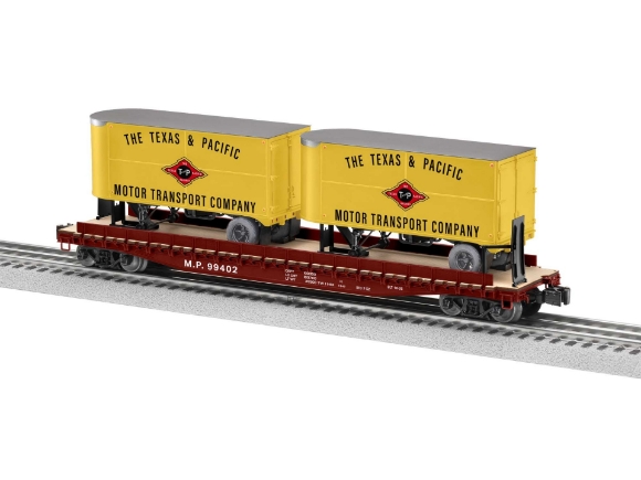 Picture of Lionel MKT 50' TOFC Flatcar w/ 20' Trailers 