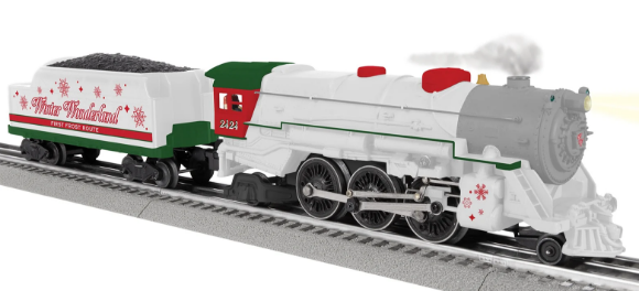 Picture of Lionel Winter Wonderland LionChief Prairie 2-6-2 Locomotive