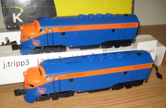 Picture of Jersey Central F-3 Diesel AA w/Lionel TMCC (LN)