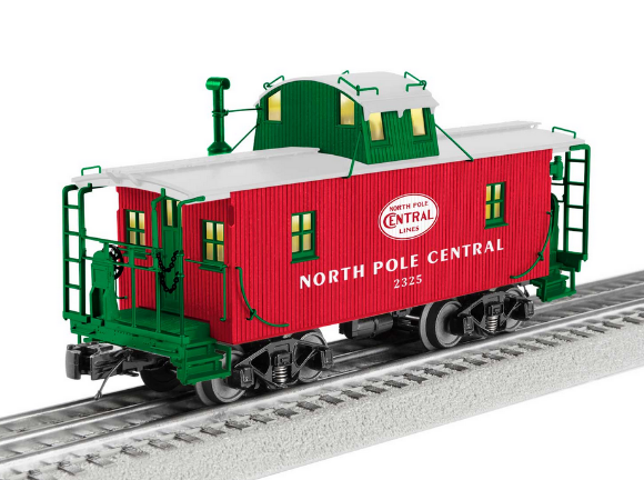 Picture of Lionel North Pole Central N6B Woodside Caboose #2325