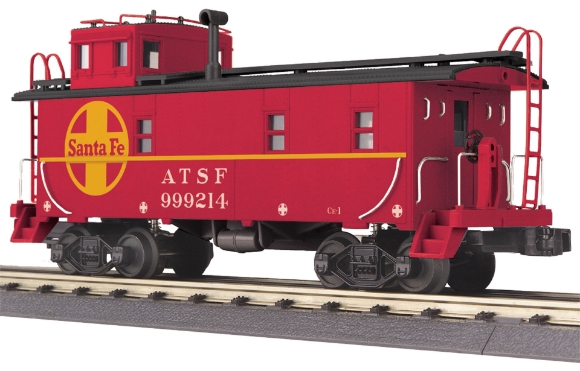 Picture of MTH RailKing Santa Fe Offset Steel Caboose 