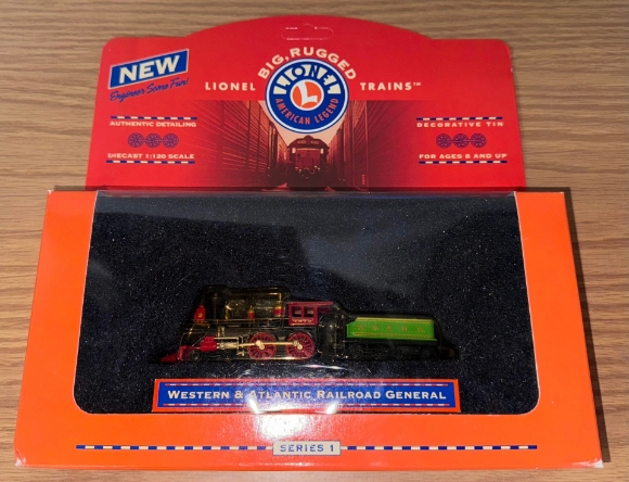 Picture of Lionel Big, Rugged Trains 1:120 Western & Atlantic RR 'General' Locomotive