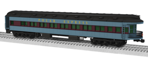 Picture of Lionel Polar Express 18" Observation Car w/ Black Roof