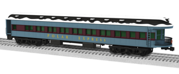 Picture of Lionel Polar Express 18" Observation Car w/ White Roof 