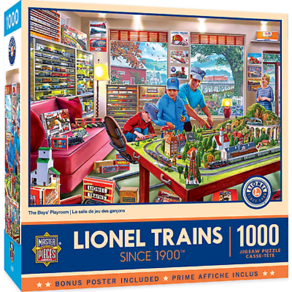 Picture of Lionel The Boy's Playroom 1000pc Puzzle 