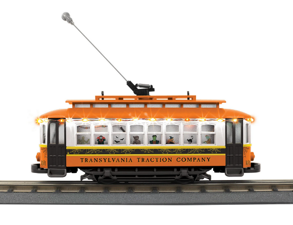 Picture of MTH Halloween Transylvania Bump-N-Go Trolley w/ LED Lights