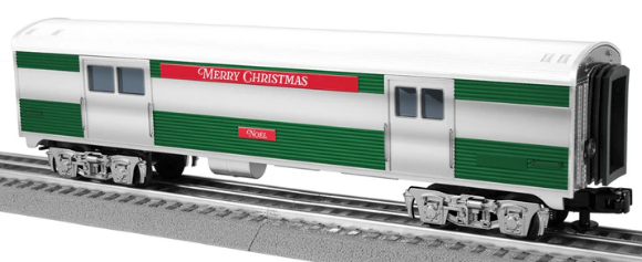 Picture of Lionel Christmas Streamlined Baggage Passenger Car "Noel" 