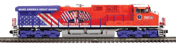 Picture of MTH Donald J. Trump ES44AC Diesel Engine 