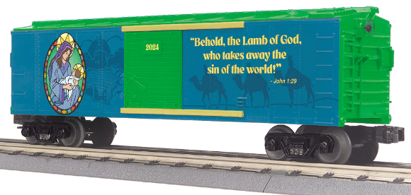 Picture of MTH RailKing Traditional Religious Boxcar 