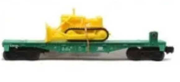 Picture of Lionel Pittsburgh & Lake Erie Flatcar w/ Bulldozer Kit