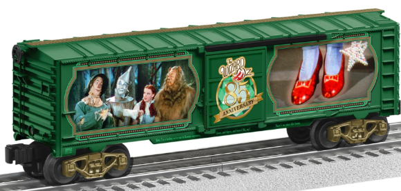 Picture of Lionel Wizard of Oz Red Slippers Illuminated Boxcar