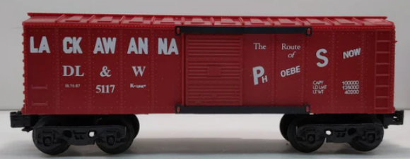 Picture of K-Line Lackawanna Phoebe Snow Boxcar