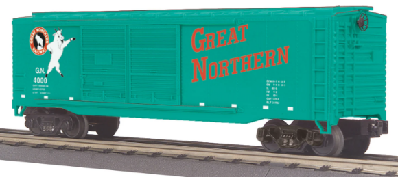 Picture of MTH RailKing Great Northern 40' Double Door Box Car