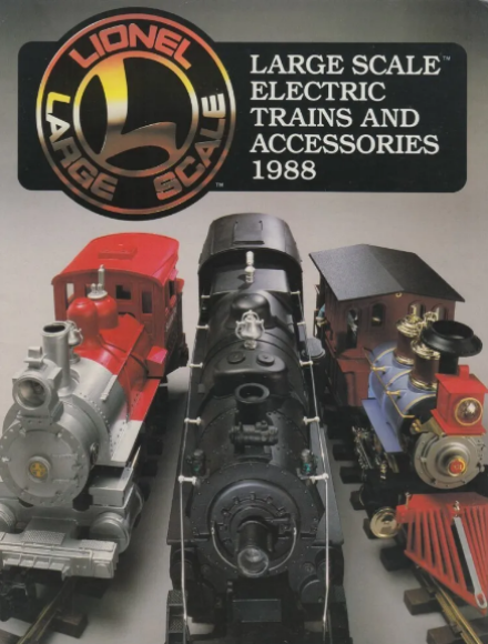 Picture of Lionel 1988 Large Scale Catalog