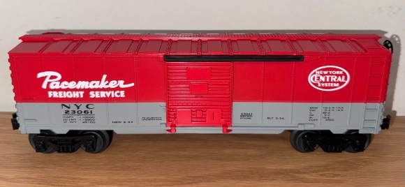 Picture of Lionel New York Central 'Pacemaker' Boxcar (no box)