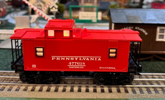 Picture of Lionel 'Prairie Freight' Pennsylvania Illuminated Caboose (no box)