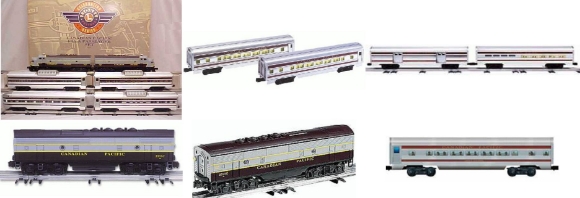 Picture of Lionel PWC Canadian Pacific F-3 'ABBA' 9-Car Passenger Set