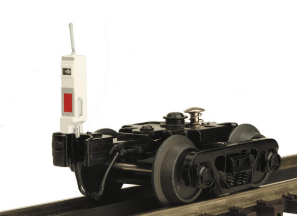 Picture of MTH Premier 'End-of-Train' Device (Roller-Bearing Truck) - White