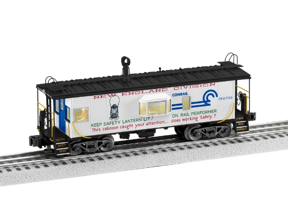 Picture of Conrail 'New England Division' Bay-Window Caboose 