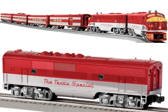 Picture of Lionel Texas Special F-3 'ABA' Diesel Passenger Set (11194/39543)