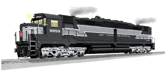Picture of New York Central Lighting Stripe DD35A Non-Powered Unit