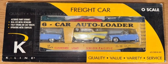 Picture of K-Line Union Pacific Auto Loader w/ Cars