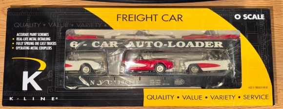 Picture of K-Line New York Central Auto Loader w/ '57 Corvettes