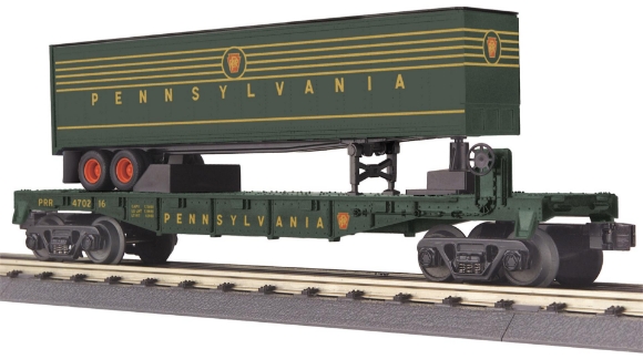 Picture of Pennsylvania Flatcar w/Trailer
