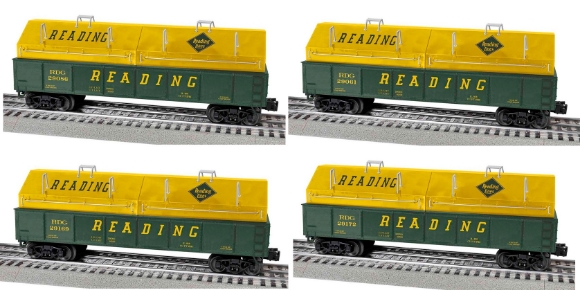 Picture of Lionel Reading St 'O' 4-Car Coil Gondola Set