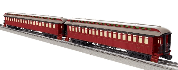 Picture of Lionel New York Central Semi-Vestibule Wood Passenger Car 2-pk