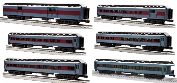 Picture of Lionel Polar Express 18" Heavyweight Passenger 6-Car Set