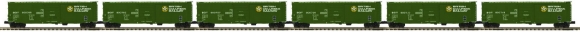 Picture of MTH Premier British Columbia 50' PS-1 6-Car Boxcar Set #2