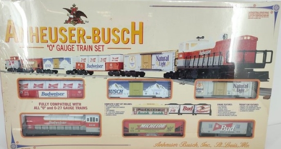 Picture of Anheuser Busch Diesel Freight Train Set -SEALED