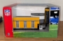 Picture of MTH RailKing Pittsburgh Steelers NFL Bus Station