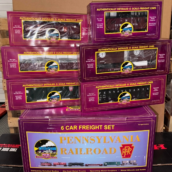 Picture of MTH Premier Pennsylvania 6-Car Freight Set