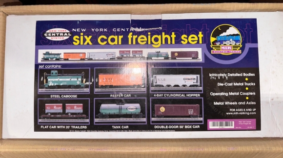 Picture of MTH Premier New York Central 6-Car Freight Set Boxed