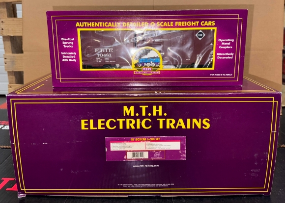 Picture of MTH Premier Erie 6-Car Boxcar Set