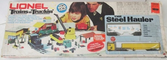 Picture of Trains 'N' Truckin Set w/Kiddie City Hopper Car