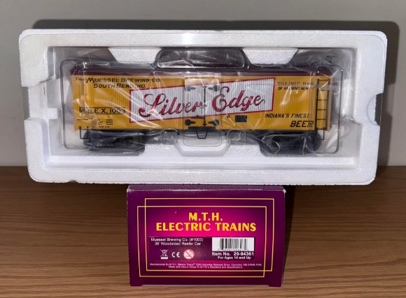 Picture of MTH Premier Muessel Brewing Co. 36' Woodsided Reefer 