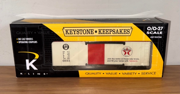 Picture of K-Line PRR Texaco Boxcar
