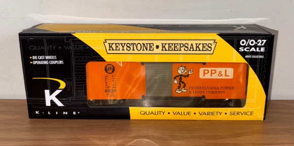 Picture of K-Line PRR Pennsylvania Power & Light Boxcar