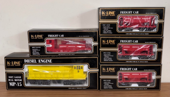 Picture of K-Line Magma Arizona Railroad MP-15 Ore Car Set