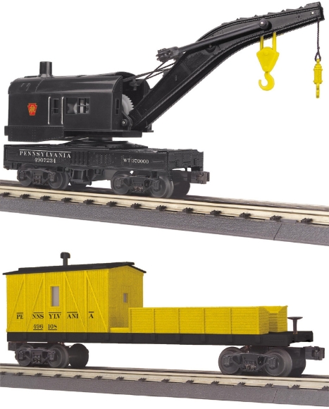 Picture of MTH RailKing Pennsylvania Crane/Tender (30-79568/79589)