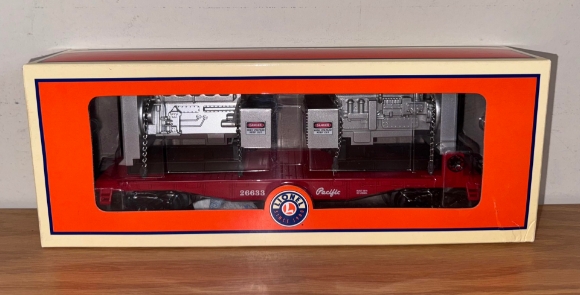 Picture of Lionel Canadian Pacific Flat Car w/ (2) Engines