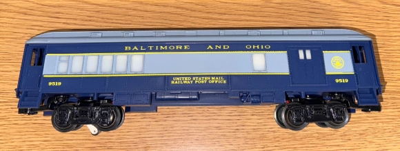 Picture of Lionel Baltimore & Ohio Combine Passenger Car **