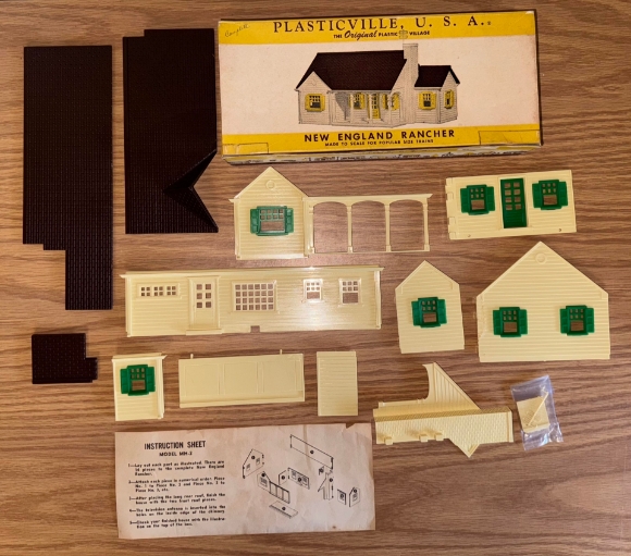 Picture of Original Plasticville New England Rancher House Kit **